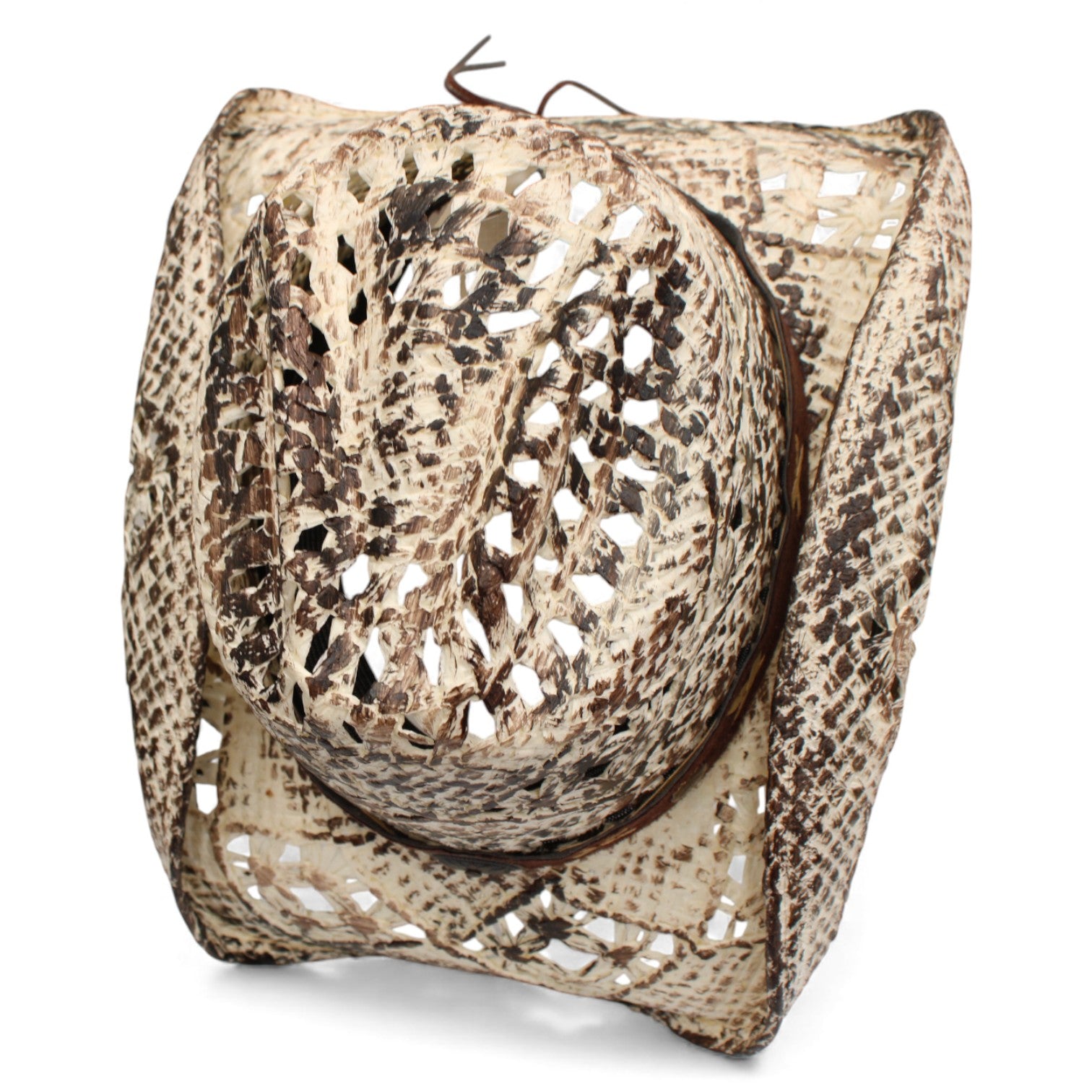 Playero Majahuas Ivory/Café Tallado