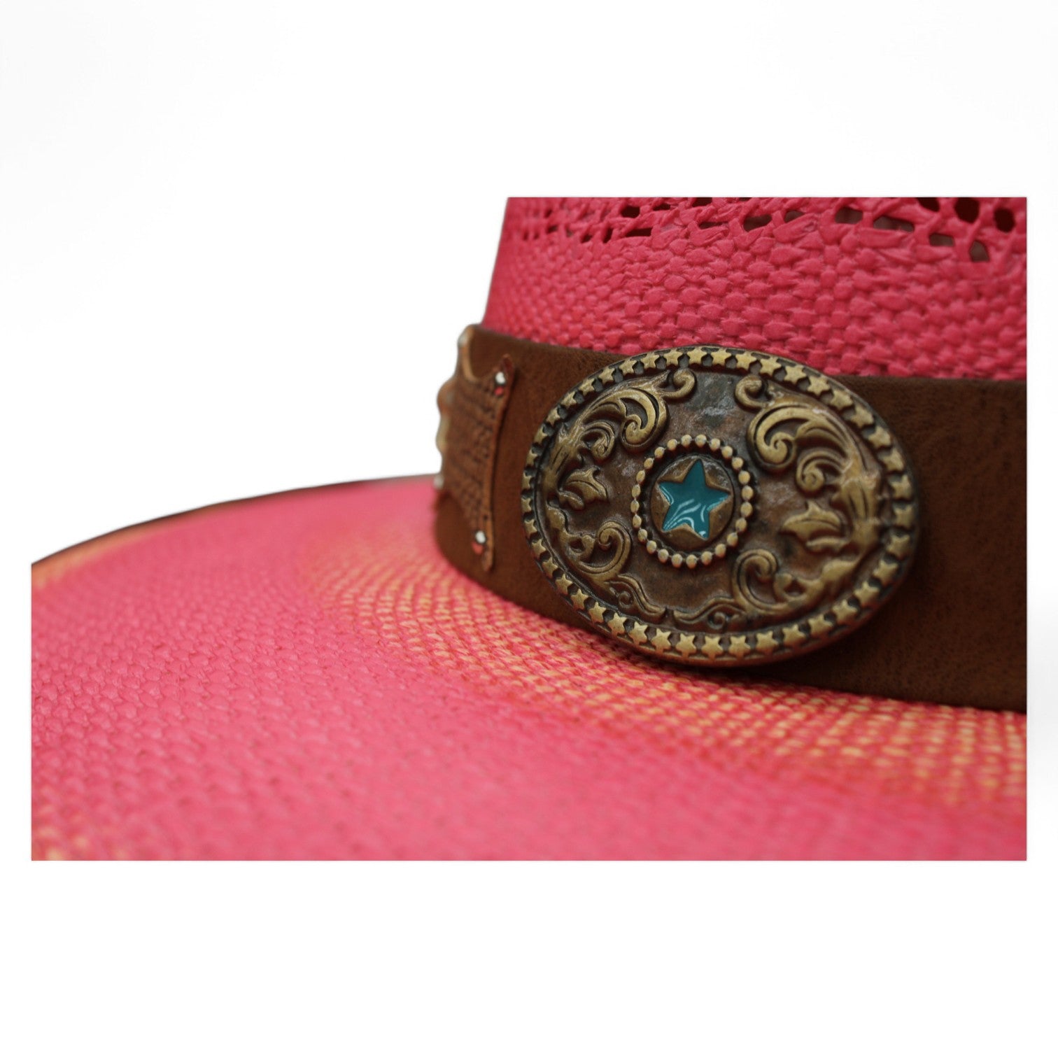 Sombrero Taiwán Koa Fucsia