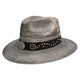 Sombrero Taiwán Koa Gris Oscuro