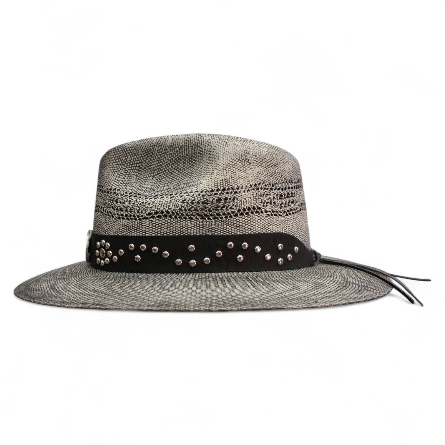 Sombrero Taiwán Koa Gris Oscuro
