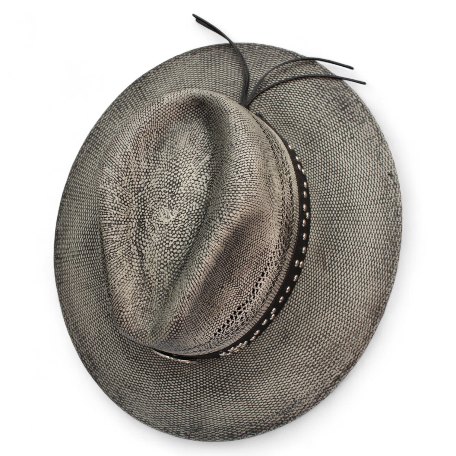 Sombrero Taiwán Koa Gris Oscuro
