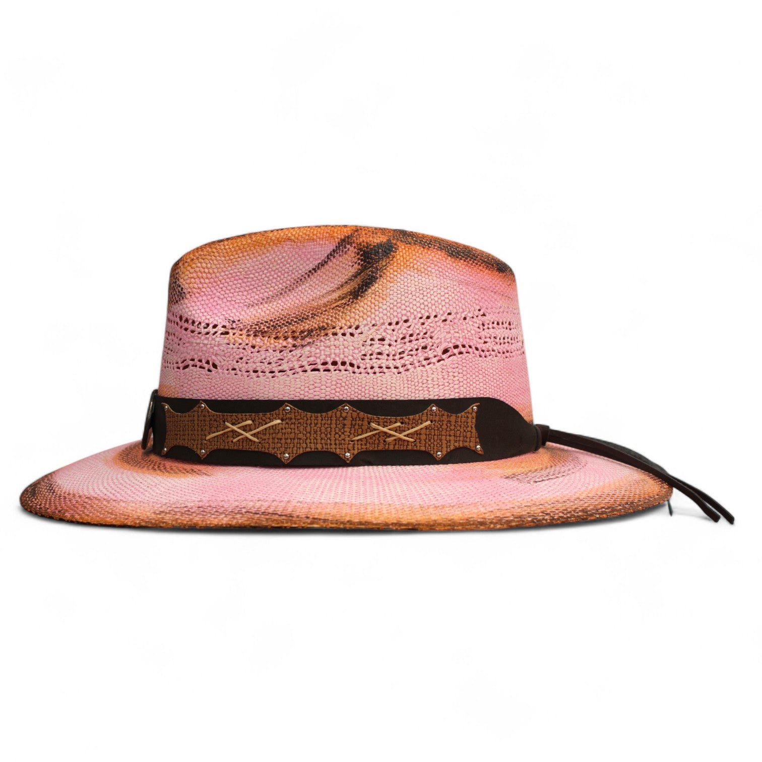 Sombrero Taiwán Koa Rosa