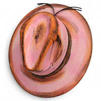 Sombrero Taiwán Koa Rosa