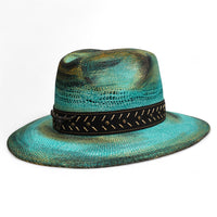 Sombrero Taiwán Koa Turquesa