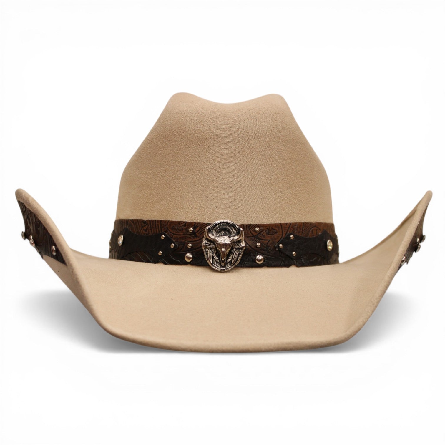 Texana Fina Bolona Diamante Hueso
