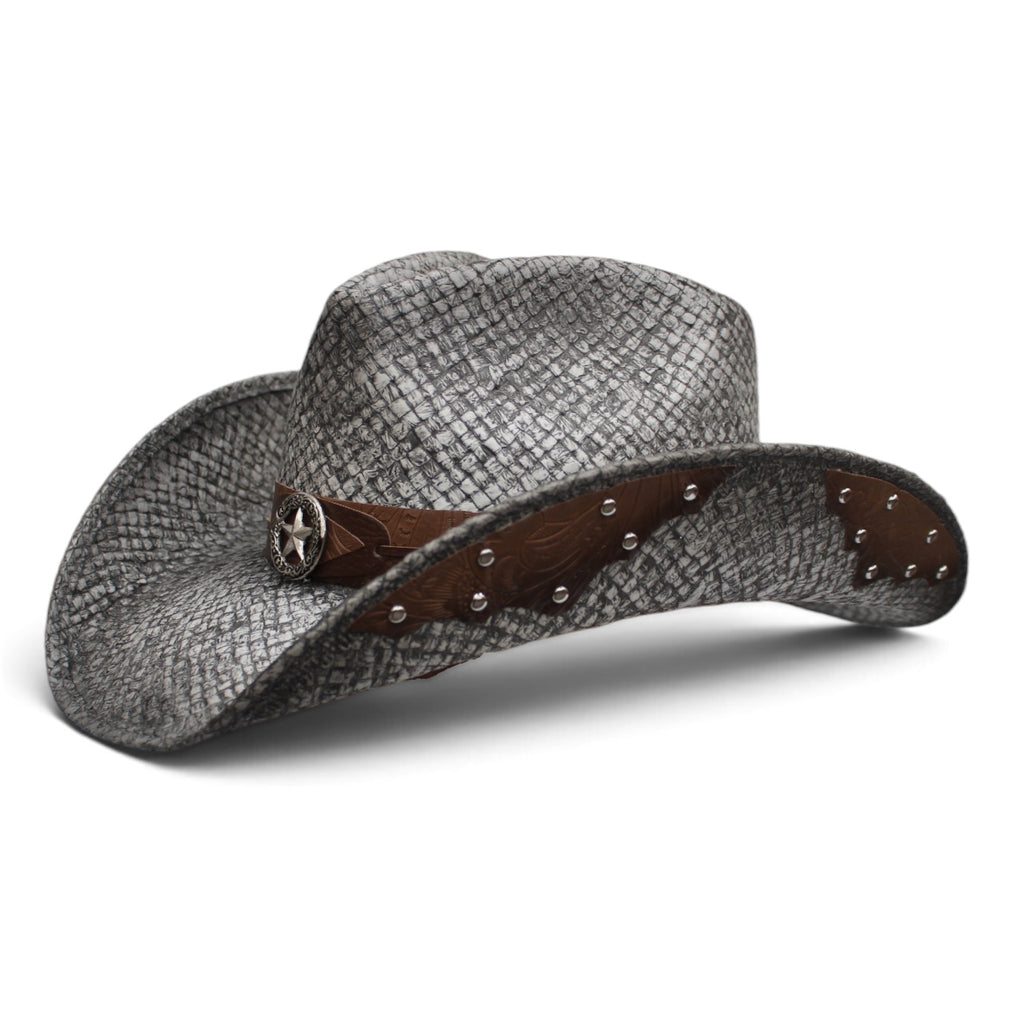 Sombrero Trompo Nante Prisma Gris