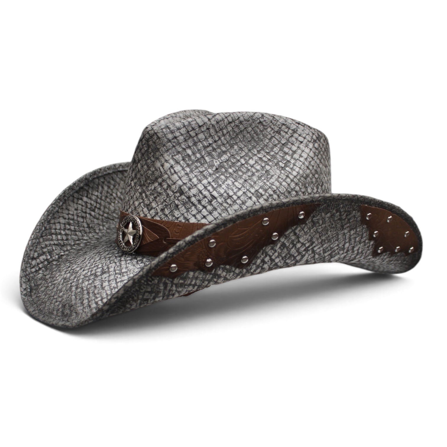 Sombrero Trompo Nante Prisma Gris