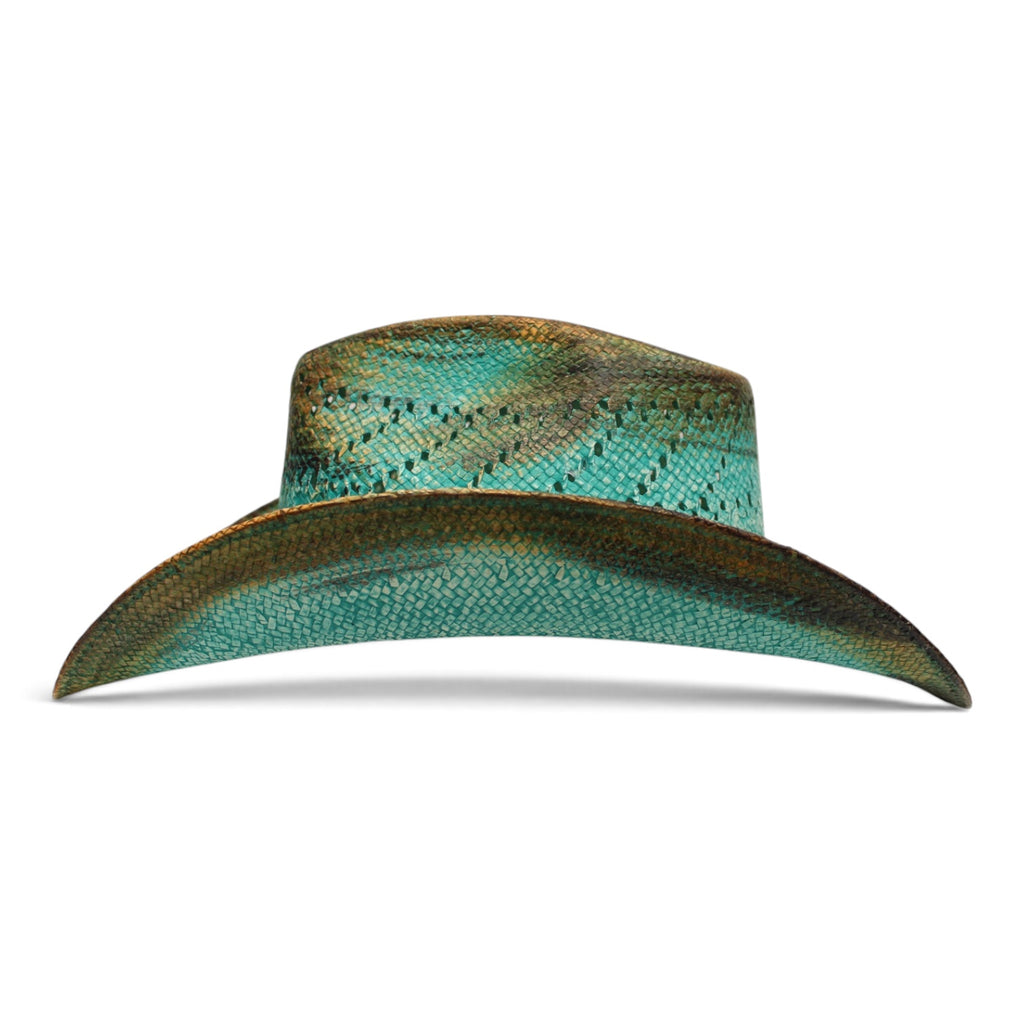 Sombrero Toyo Escalera Trompo Turquesa