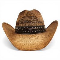 Sombrero Yute Trompo Camel