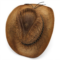 Sombrero Yute Trompo Camel