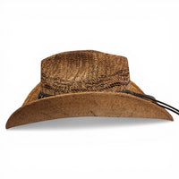 Sombrero Yute Trompo Camel