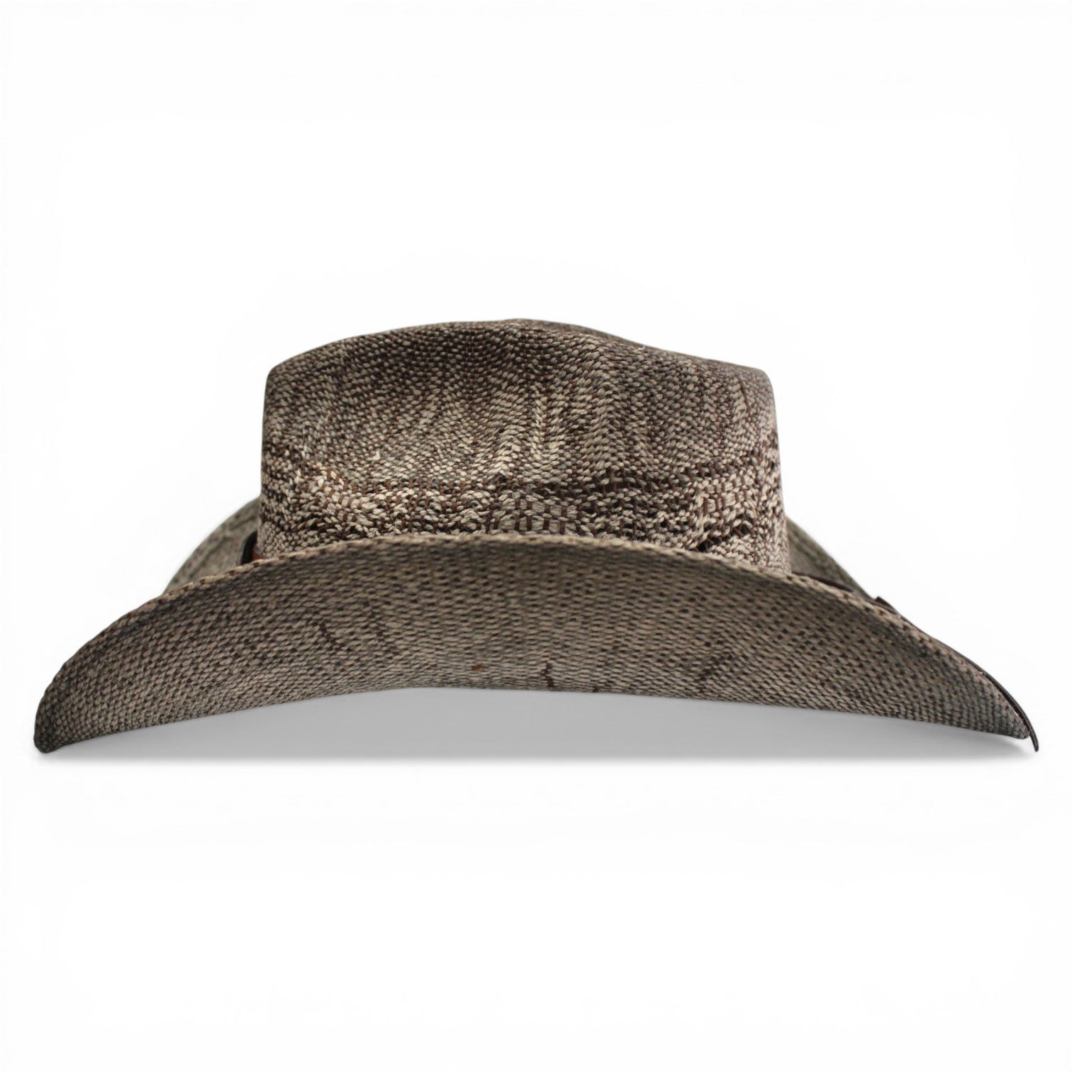 Sombrero Yute Trompo Gris Oscuro