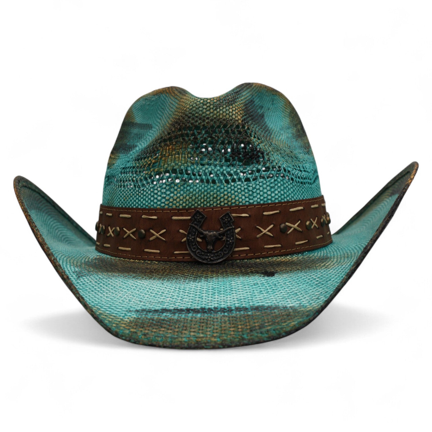 Sombrero Taiwán Trompo Turquesa