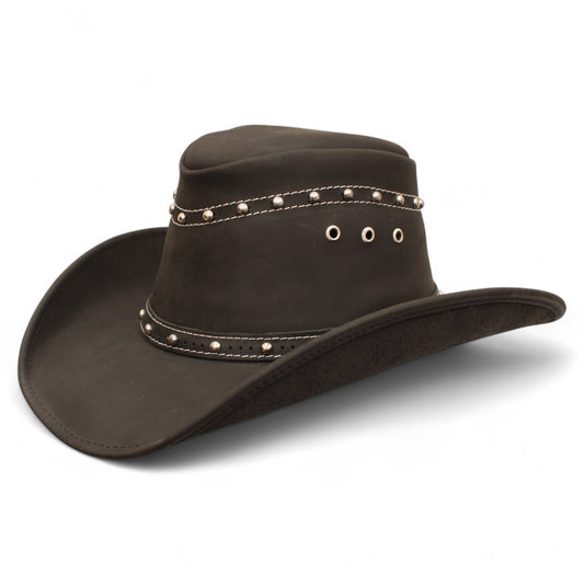 Texano Mantua Negro Piel