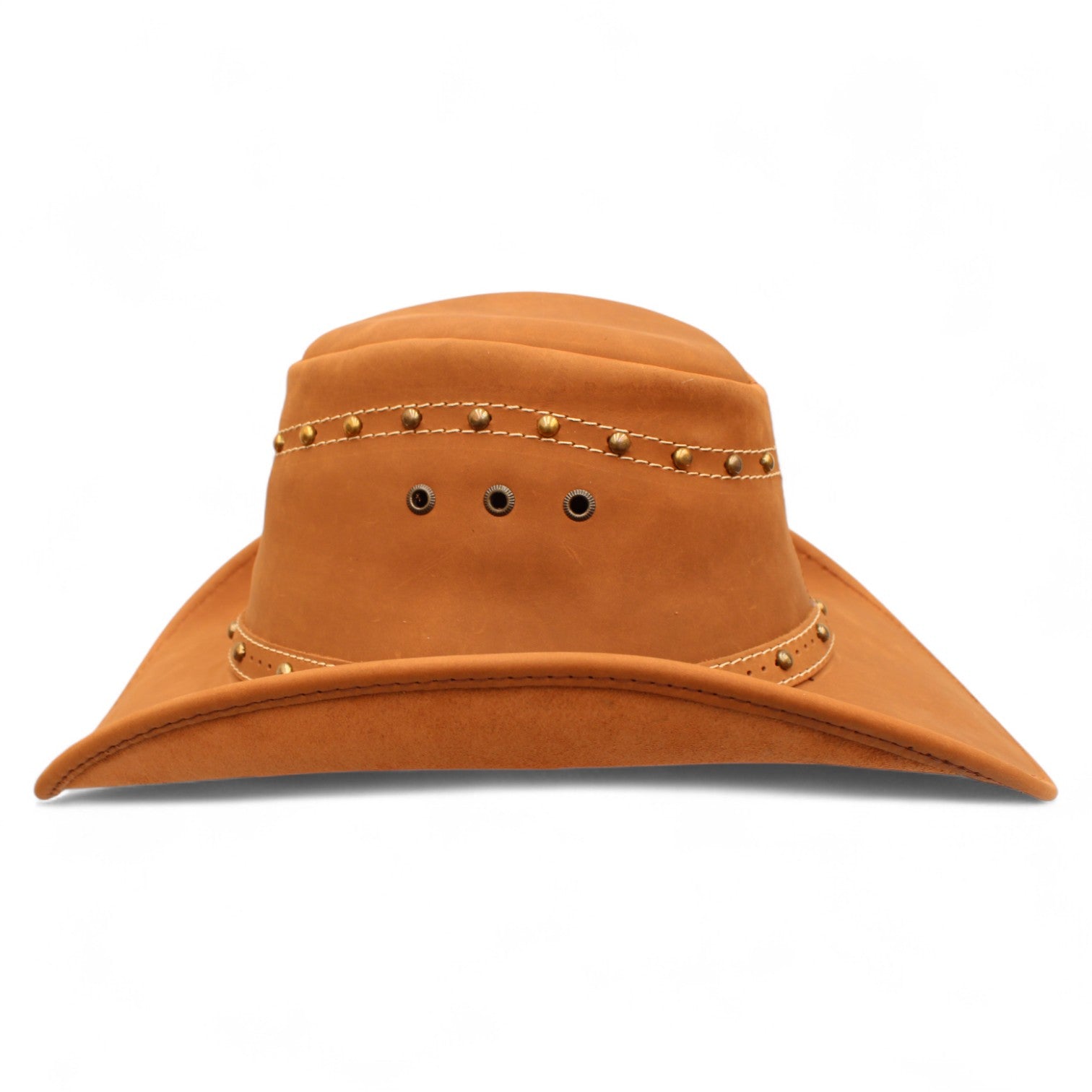 Texano Trompo Tabaco Piel Mantua