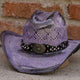 Sombrero Toyo Rombo Bolona Lila